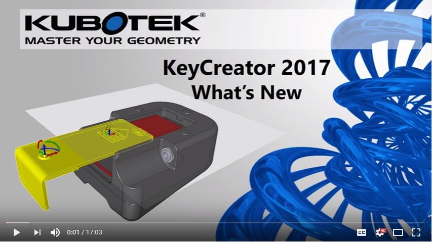 What's New in KeyCreator 2017 Version 14.5